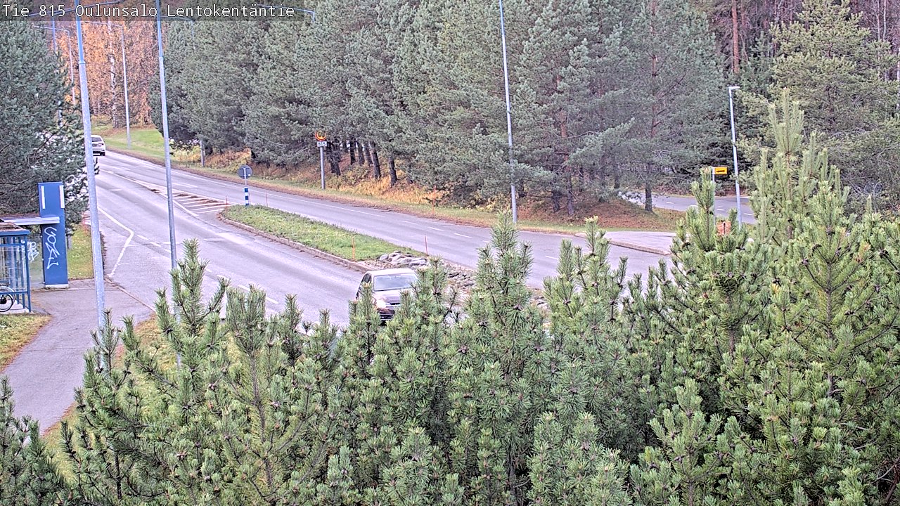 Kelikamerat Kuva Tie 816 Oulunsalo, Lentokentäntie, Oulu, Pohjois-Pohjanmaa