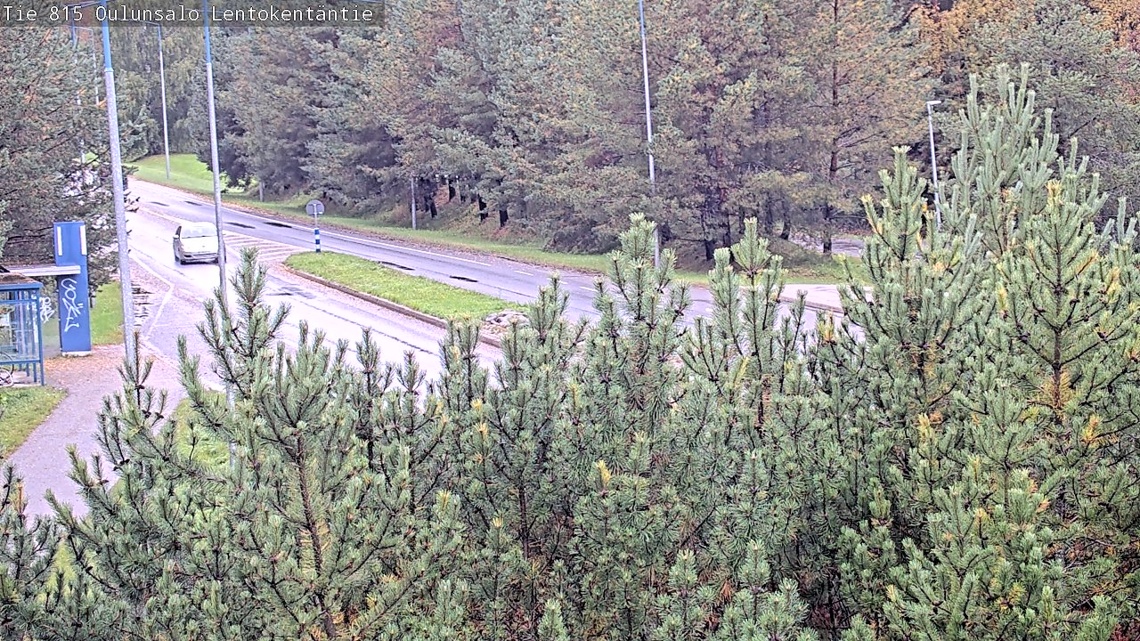 Weather Camera Image Road 816 Oulunsalo, Lentokentäntie, Oulu, Pohjois-Pohjanmaa