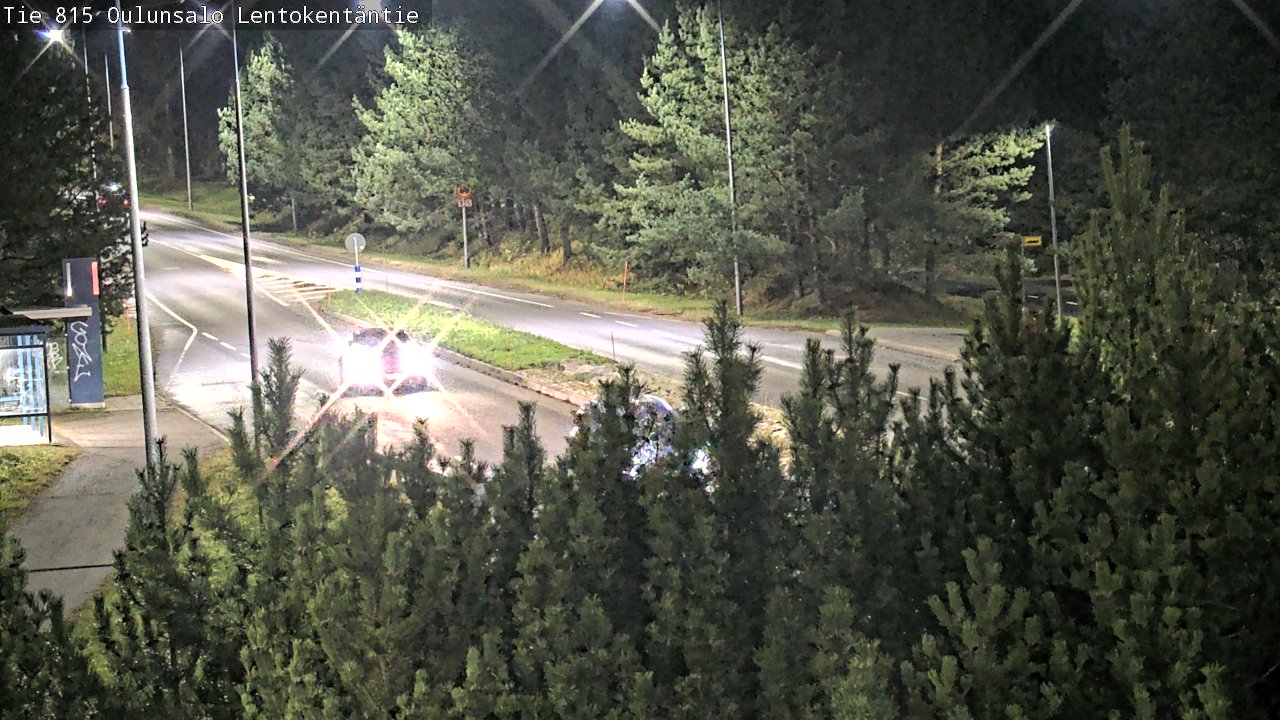 Kelikamerat Kuva Tie 816 Oulunsalo, Lentokentäntie, Oulu, Pohjois-Pohjanmaa