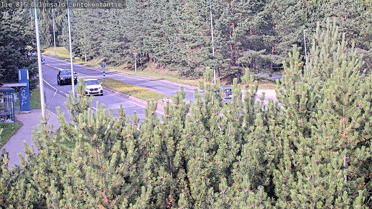 Weather Camera Image Road 816 Oulunsalo, Lentokentäntie, Oulu, Pohjois-Pohjanmaa