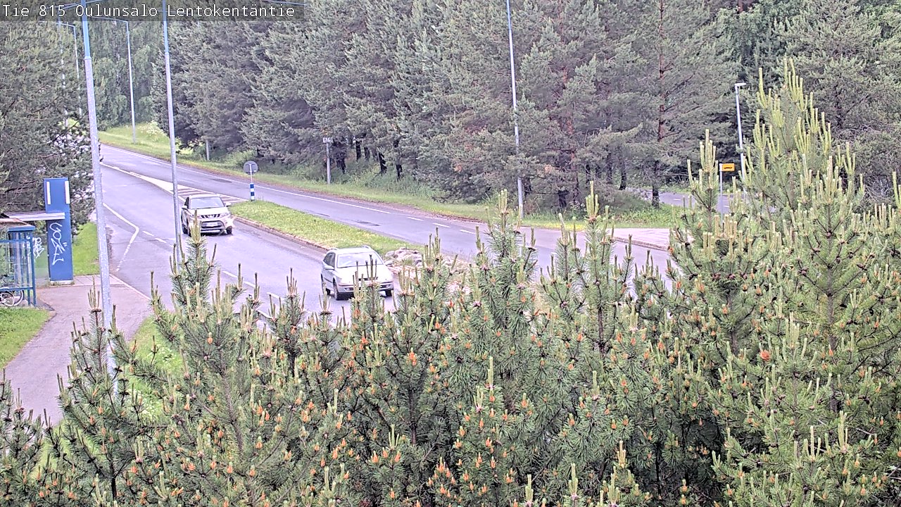 Kelikamerat Kuva Tie 816 Oulunsalo, Lentokentäntie, Oulu, Pohjois-Pohjanmaa