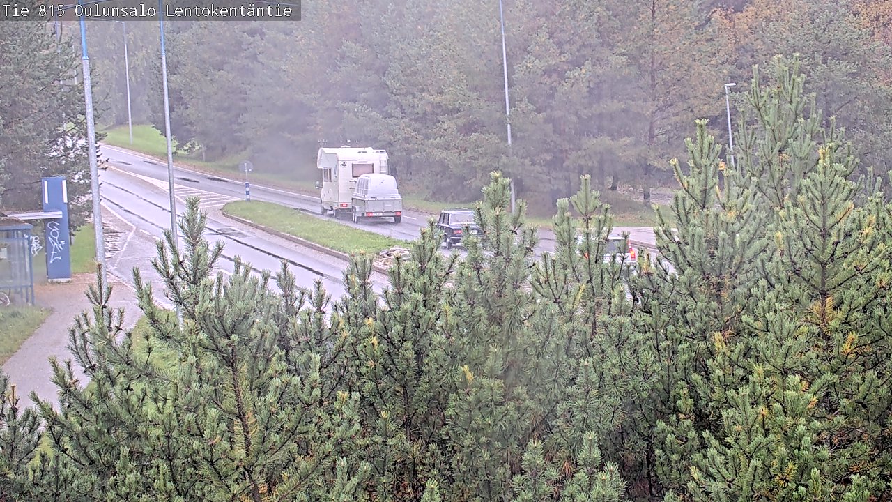 Weather Camera Image Road 816 Oulunsalo, Lentokentäntie, Oulu, Pohjois-Pohjanmaa