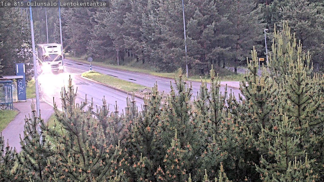 Kelikamerat Kuva Tie 816 Oulunsalo, Lentokentäntie, Oulu, Pohjois-Pohjanmaa