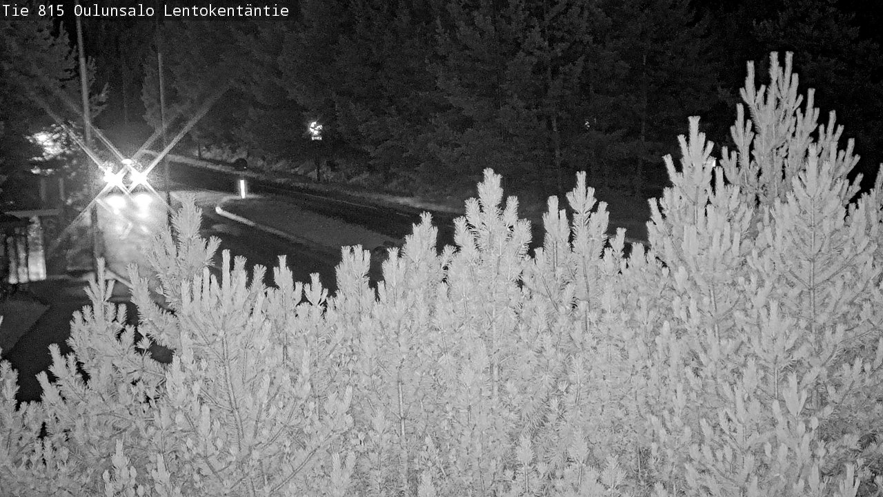 Kelikamerat Kuva Tie 816 Oulunsalo, Lentokentäntie, Oulu, Pohjois-Pohjanmaa