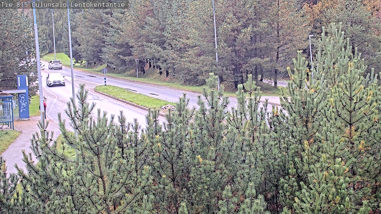 Weather Camera Image Road 816 Oulunsalo, Lentokentäntie, Oulu, Pohjois-Pohjanmaa