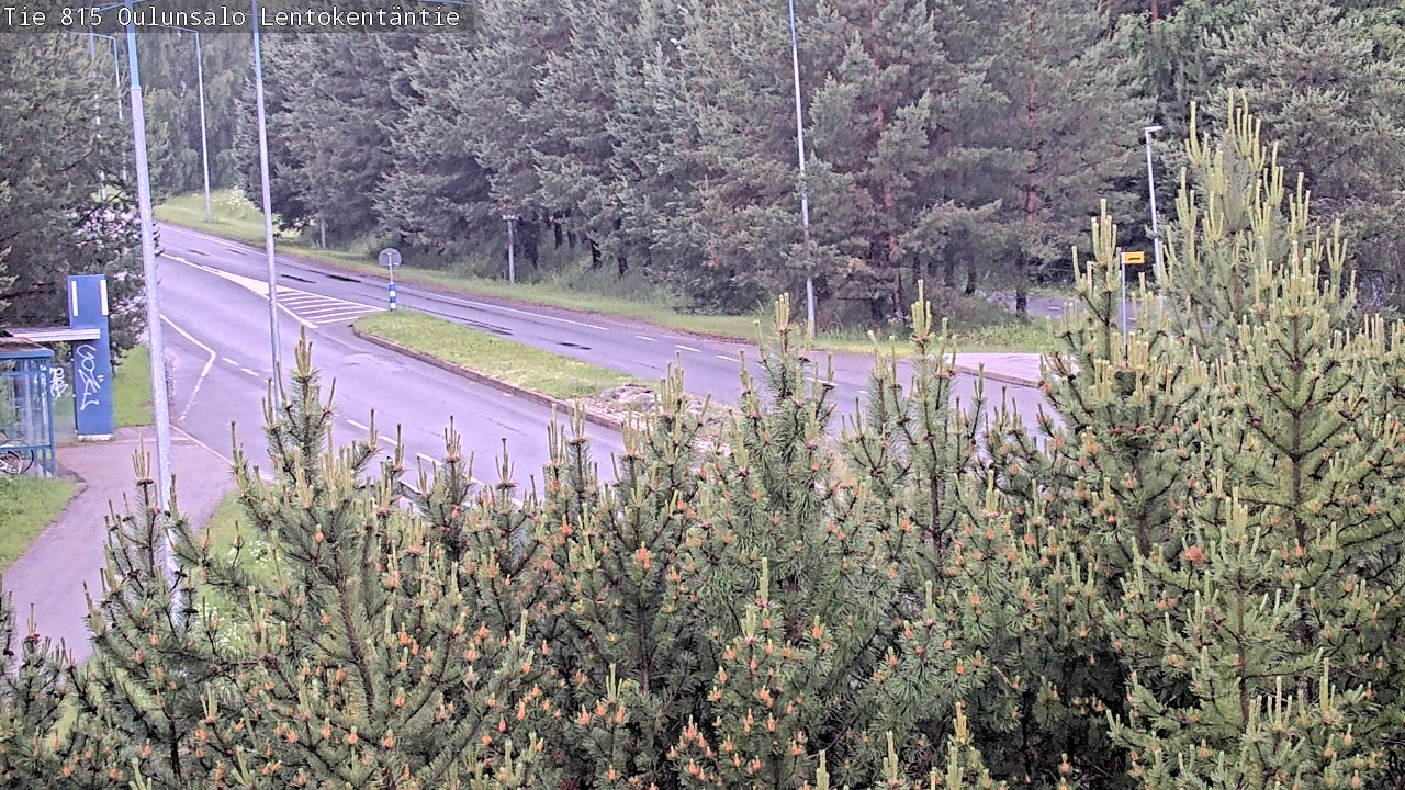 Kelikamerat Kuva Tie 816 Oulunsalo, Lentokentäntie, Oulu, Pohjois-Pohjanmaa