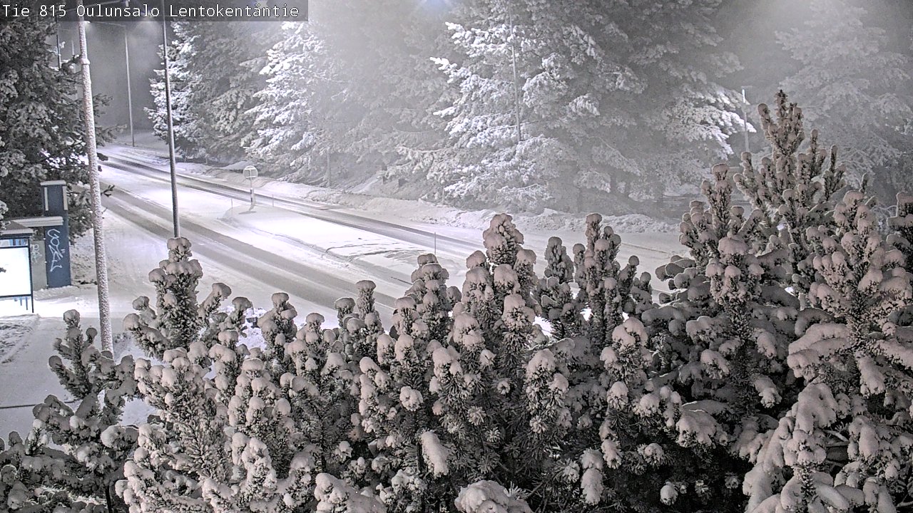 Kelikamerat Kuva Tie 816 Oulunsalo, Lentokentäntie, Oulu, Pohjois-Pohjanmaa