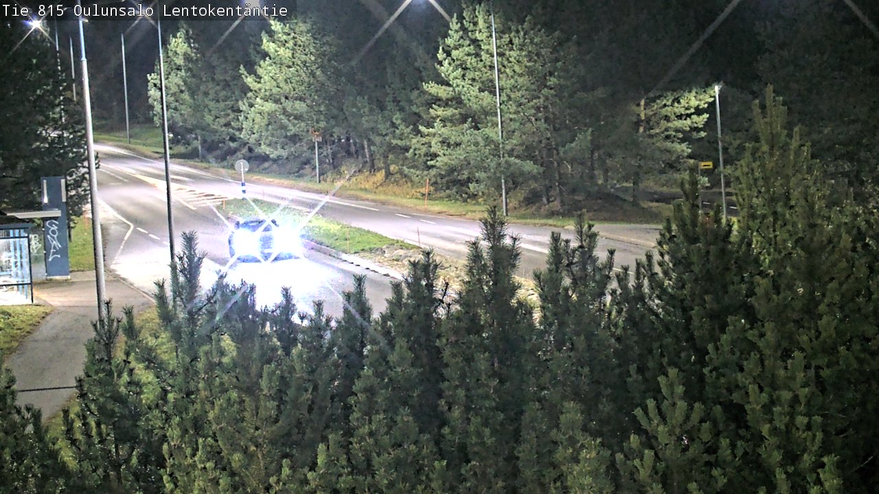 Kelikamerat Kuva Tie 816 Oulunsalo, Lentokentäntie, Oulu, Pohjois-Pohjanmaa