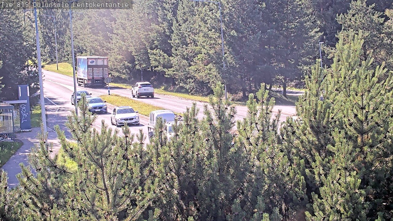 Kelikamerat Kuva Tie 816 Oulunsalo, Lentokentäntie, Oulu, Pohjois-Pohjanmaa