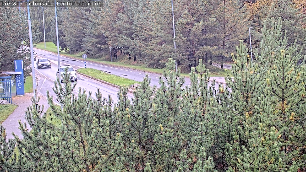 Weather Camera Image Road 816 Oulunsalo, Lentokentäntie, Oulu, Pohjois-Pohjanmaa