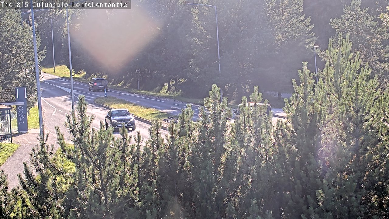 Kelikamerat Kuva Tie 816 Oulunsalo, Lentokentäntie, Oulu, Pohjois-Pohjanmaa