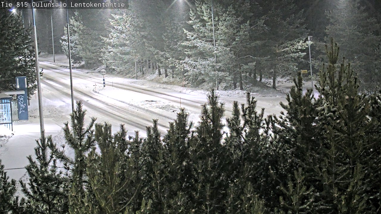 Kelikamerat Kuva Tie 816 Oulunsalo, Lentokentäntie, Oulu, Pohjois-Pohjanmaa