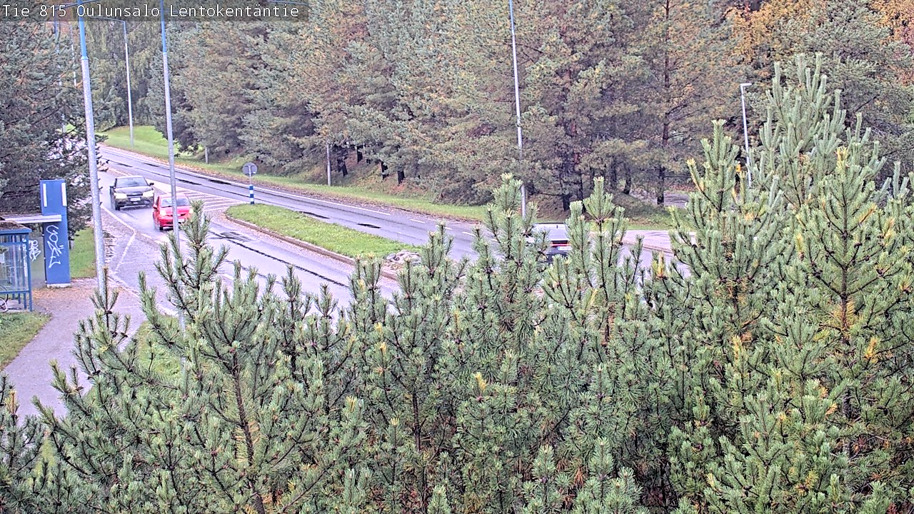 Weather Camera Image Road 816 Oulunsalo, Lentokentäntie, Oulu, Pohjois-Pohjanmaa