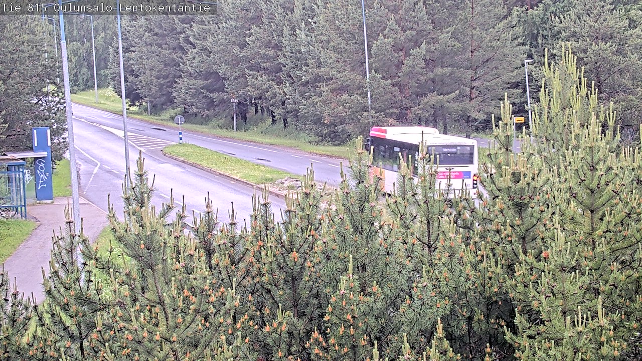 Kelikamerat Kuva Tie 816 Oulunsalo, Lentokentäntie, Oulu, Pohjois-Pohjanmaa