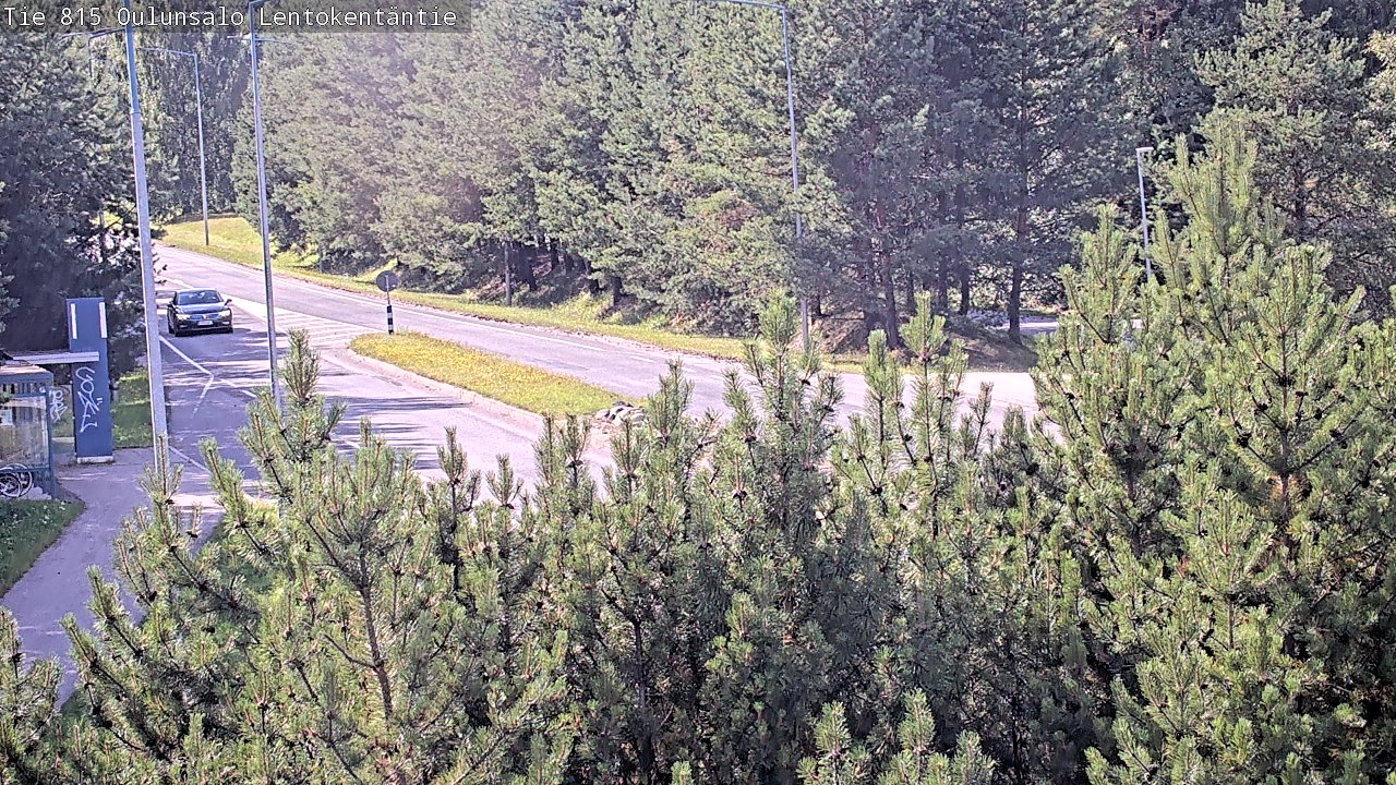 Kelikamerat Kuva Tie 816 Oulunsalo, Lentokentäntie, Oulu, Pohjois-Pohjanmaa