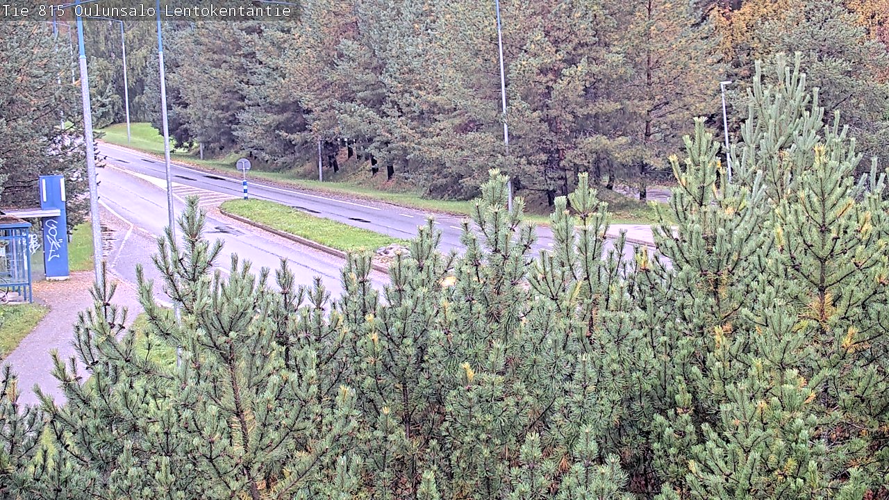 Weather Camera Image Road 816 Oulunsalo, Lentokentäntie, Oulu, Pohjois-Pohjanmaa