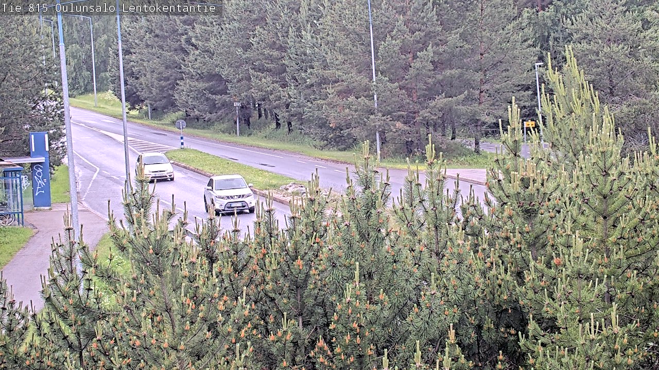 Kelikamerat Kuva Tie 816 Oulunsalo, Lentokentäntie, Oulu, Pohjois-Pohjanmaa
