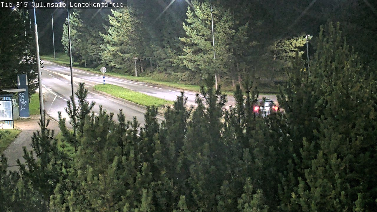 Kelikamerat Kuva Tie 816 Oulunsalo, Lentokentäntie, Oulu, Pohjois-Pohjanmaa