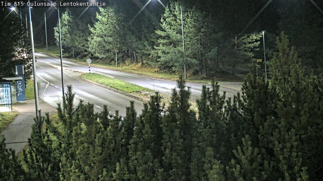 Kelikamerat Kuva Tie 816 Oulunsalo, Lentokentäntie, Oulu, Pohjois-Pohjanmaa