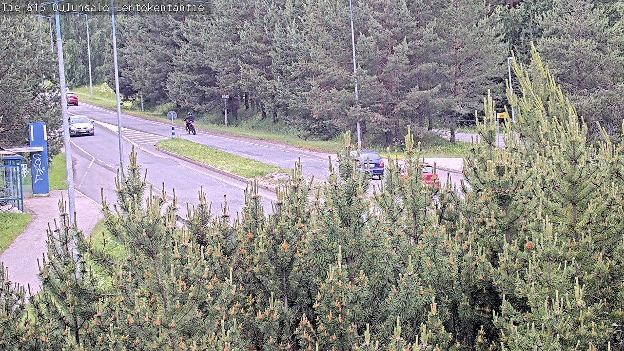 Kelikamerat Kuva Tie 816 Oulunsalo, Lentokentäntie, Oulu, Pohjois-Pohjanmaa