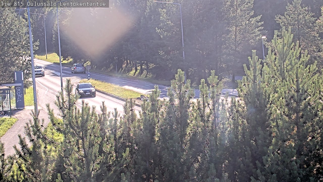 Kelikamerat Kuva Tie 816 Oulunsalo, Lentokentäntie, Oulu, Pohjois-Pohjanmaa
