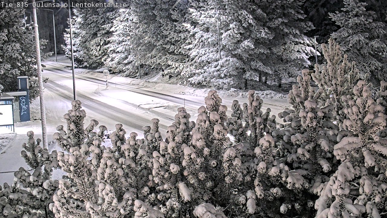 Kelikamerat Kuva Tie 816 Oulunsalo, Lentokentäntie, Oulu, Pohjois-Pohjanmaa