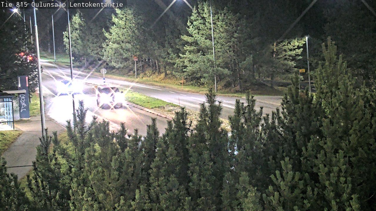 Kelikamerat Kuva Tie 816 Oulunsalo, Lentokentäntie, Oulu, Pohjois-Pohjanmaa