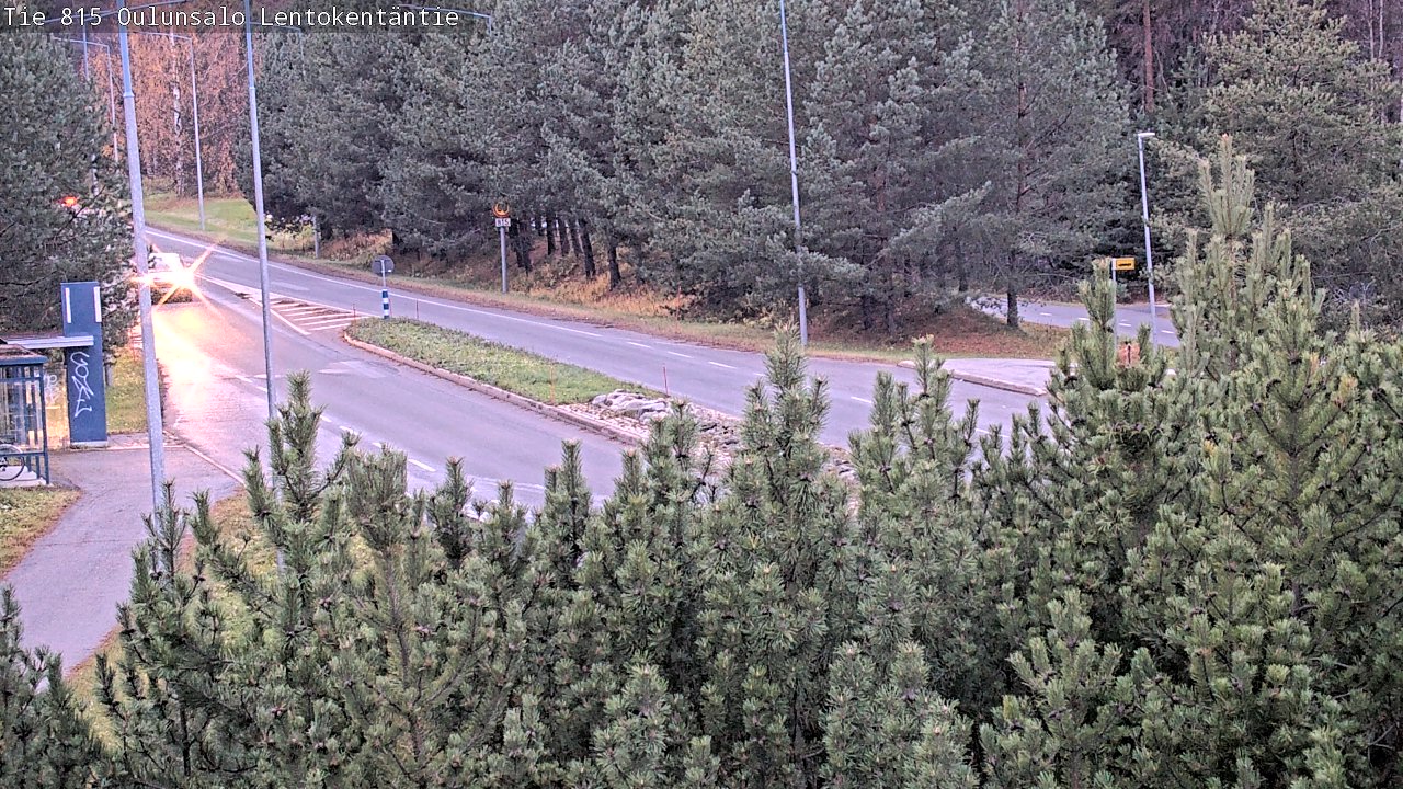 Kelikamerat Kuva Tie 816 Oulunsalo, Lentokentäntie, Oulu, Pohjois-Pohjanmaa
