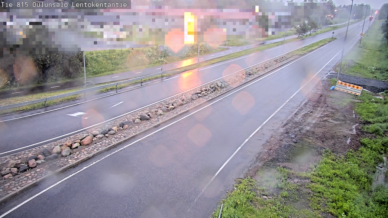Kelikamerat Kuva Tie 816 Oulunsalo, Lentokentäntie, Oulu, Pohjois-Pohjanmaa