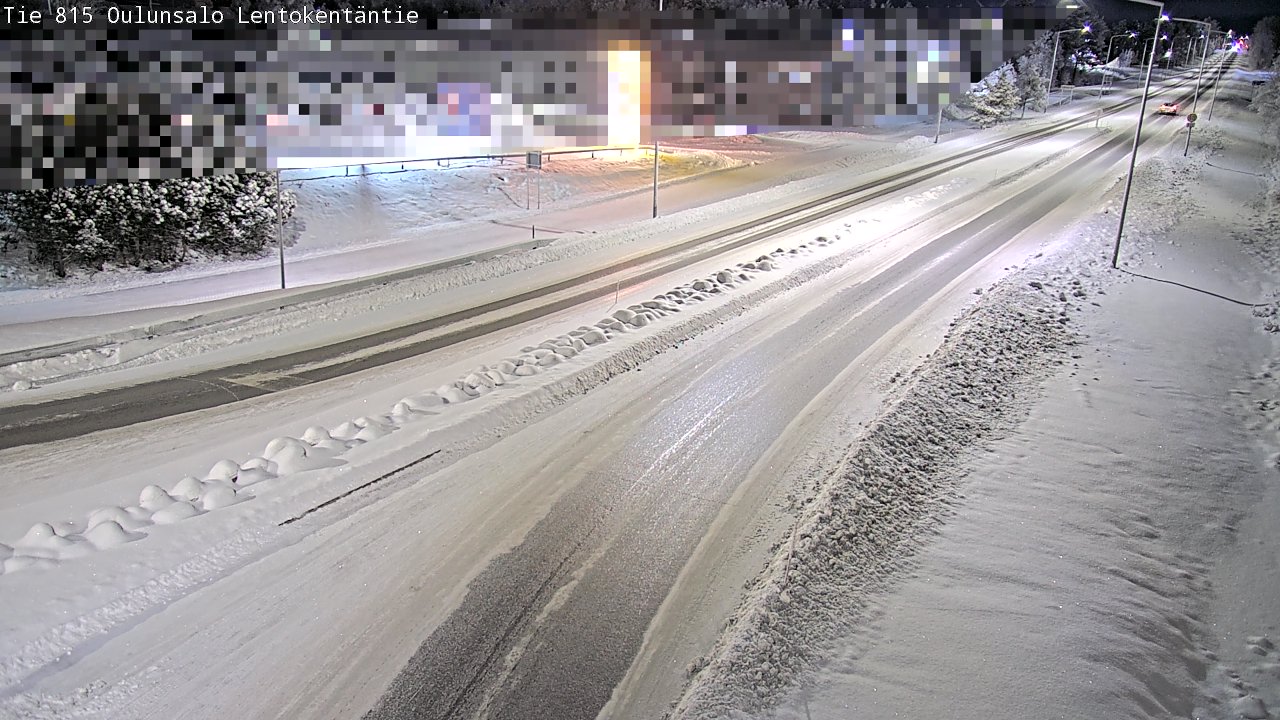 Kelikamerat Kuva Tie 816 Oulunsalo, Lentokentäntie, Oulu, Pohjois-Pohjanmaa