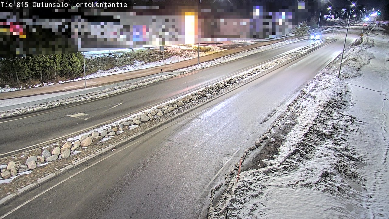 Kelikamerat Kuva Tie 816 Oulunsalo, Lentokentäntie, Oulu, Pohjois-Pohjanmaa