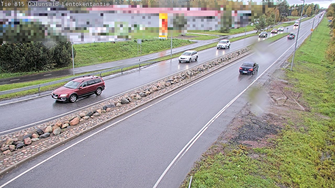 Weather Camera Image Road 816 Oulunsalo, Lentokentäntie, Oulu, Pohjois-Pohjanmaa
