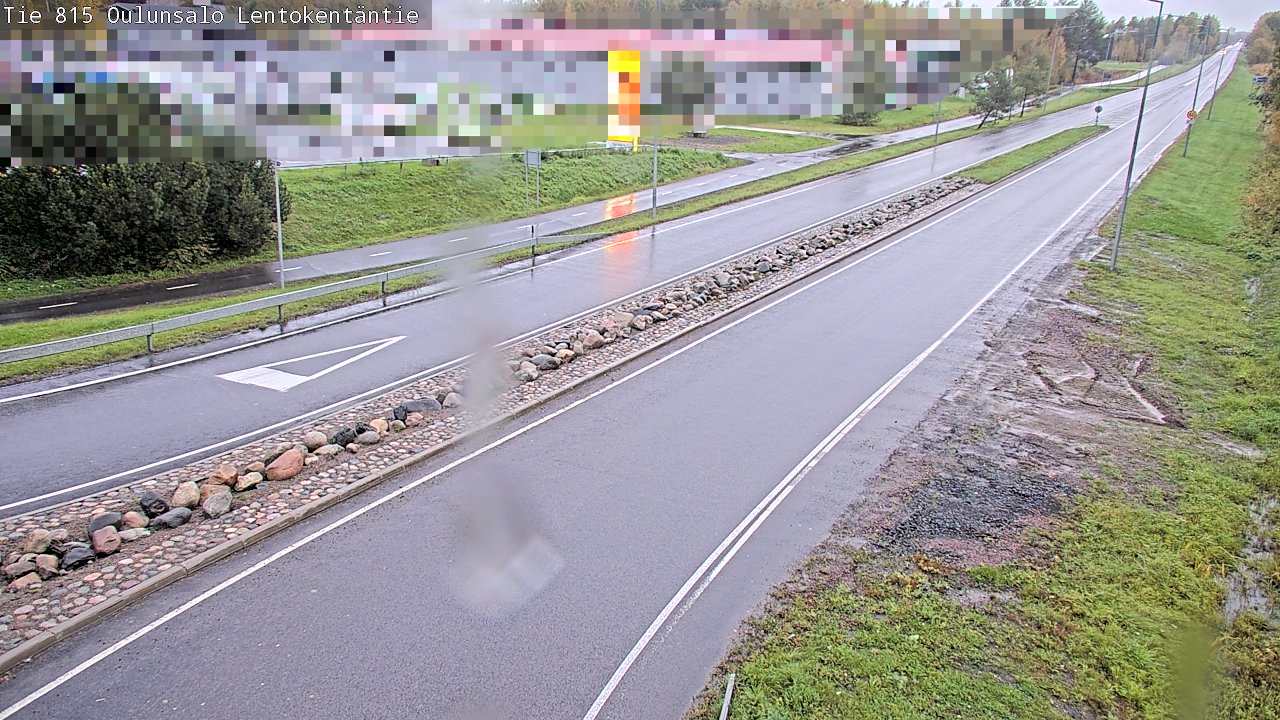 Weather Camera Image Road 816 Oulunsalo, Lentokentäntie, Oulu, Pohjois-Pohjanmaa