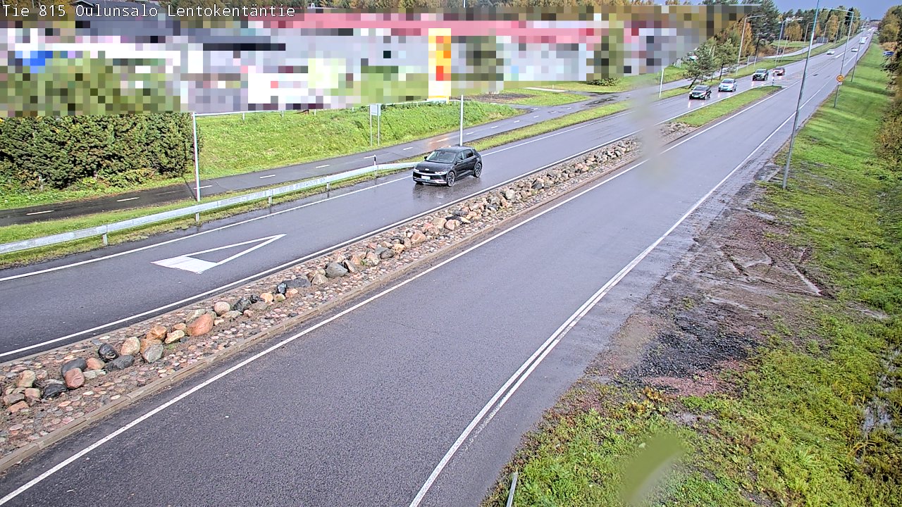 Weather Camera Image Road 816 Oulunsalo, Lentokentäntie, Oulu, Pohjois-Pohjanmaa