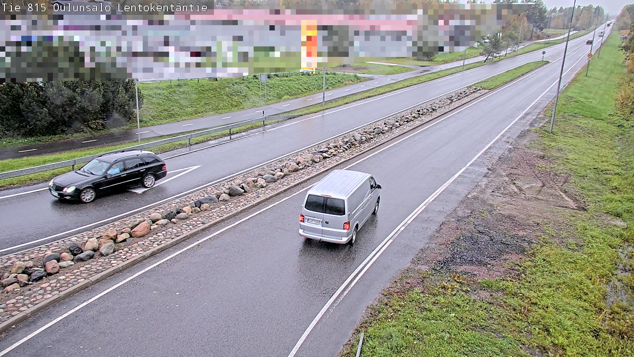 Kelikamerat Kuva Tie 816 Oulunsalo, Lentokentäntie, Oulu, Pohjois-Pohjanmaa