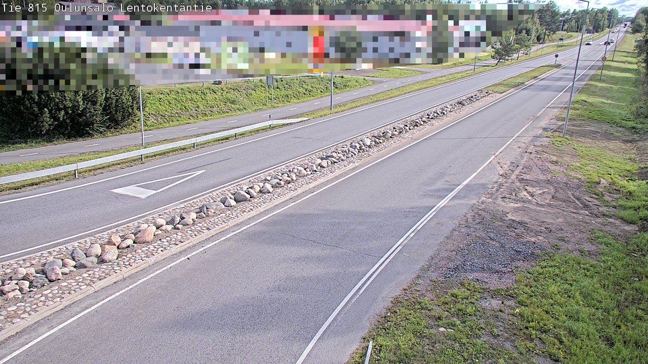 Weather Camera Image Road 816 Oulunsalo, Lentokentäntie, Oulu, Pohjois-Pohjanmaa