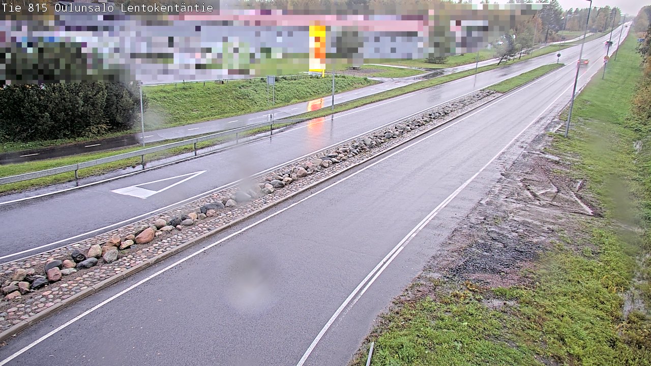 Weather Camera Image Road 816 Oulunsalo, Lentokentäntie, Oulu, Pohjois-Pohjanmaa