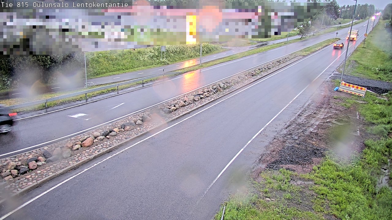 Kelikamerat Kuva Tie 816 Oulunsalo, Lentokentäntie, Oulu, Pohjois-Pohjanmaa