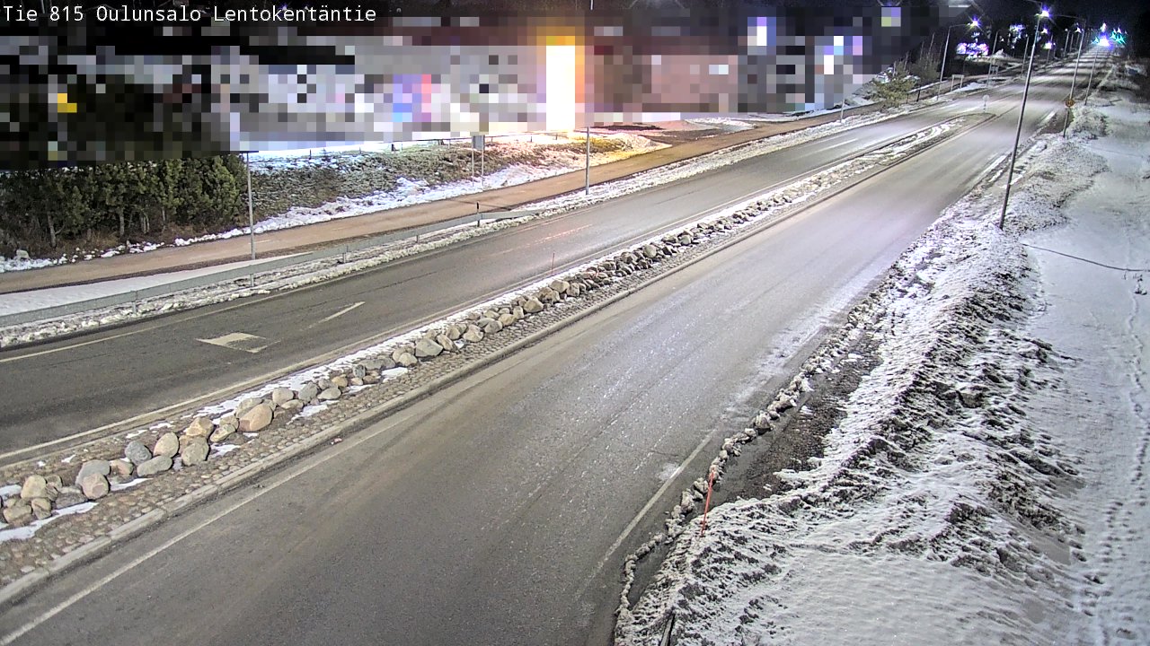 Kelikamerat Kuva Tie 816 Oulunsalo, Lentokentäntie, Oulu, Pohjois-Pohjanmaa