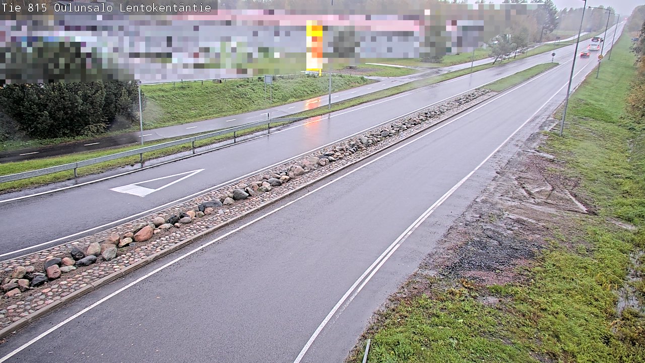 Weather Camera Image Road 816 Oulunsalo, Lentokentäntie, Oulu, Pohjois-Pohjanmaa