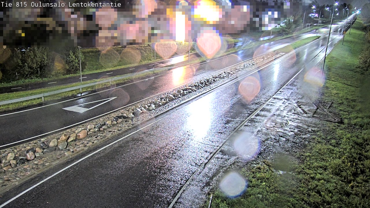 Weather Camera Image Road 816 Oulunsalo, Lentokentäntie, Oulu, Pohjois-Pohjanmaa