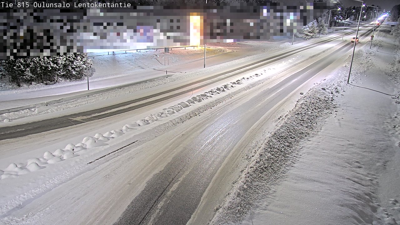 Kelikamerat Kuva Tie 816 Oulunsalo, Lentokentäntie, Oulu, Pohjois-Pohjanmaa