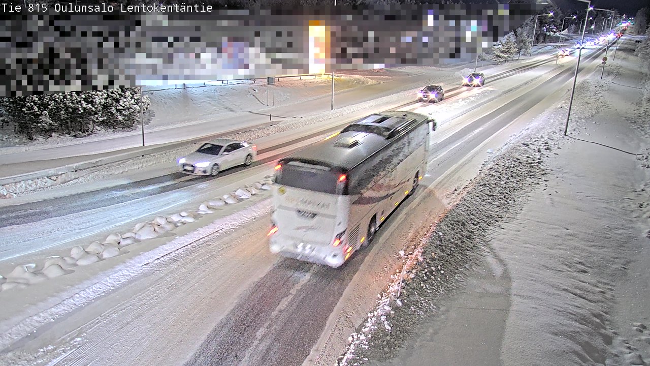 Kelikamerat Kuva Tie 816 Oulunsalo, Lentokentäntie, Oulu, Pohjois-Pohjanmaa