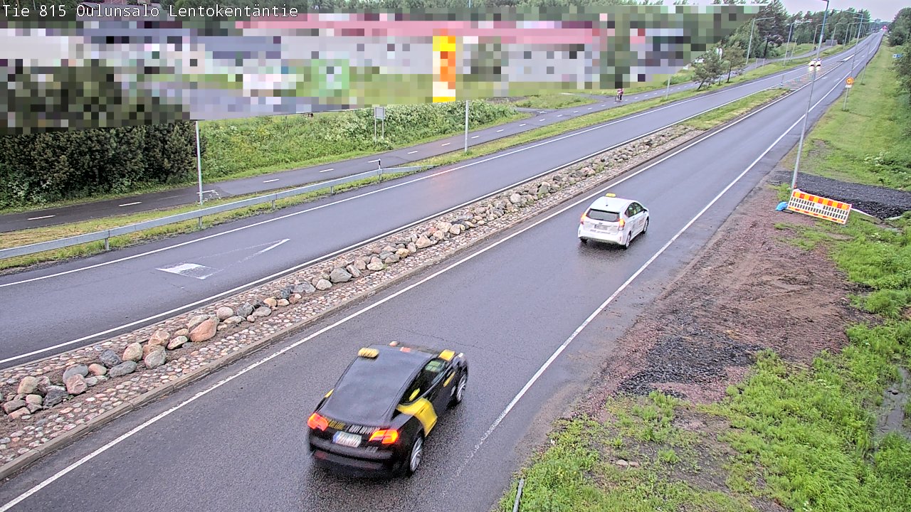 Kelikamerat Kuva Tie 816 Oulunsalo, Lentokentäntie, Oulu, Pohjois-Pohjanmaa