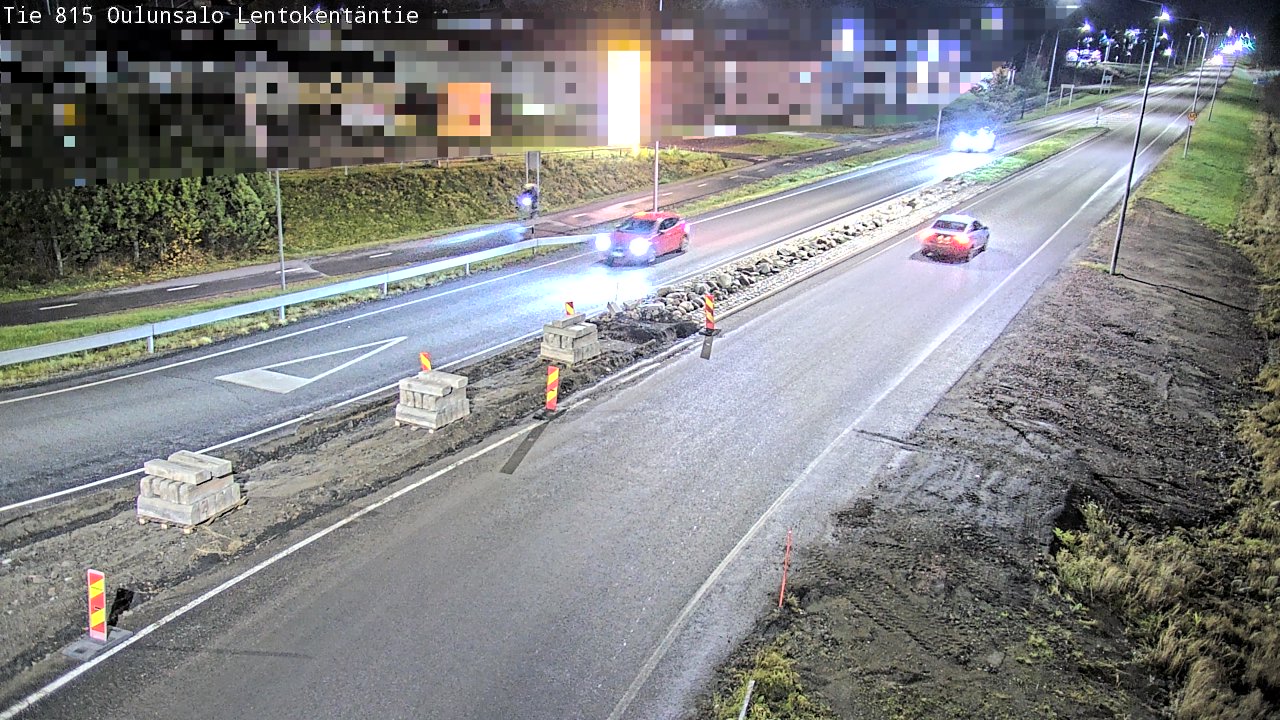 Kelikamerat Kuva Tie 816 Oulunsalo, Lentokentäntie, Oulu, Pohjois-Pohjanmaa