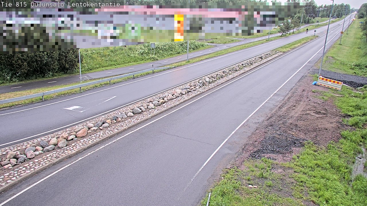 Kelikamerat Kuva Tie 816 Oulunsalo, Lentokentäntie, Oulu, Pohjois-Pohjanmaa