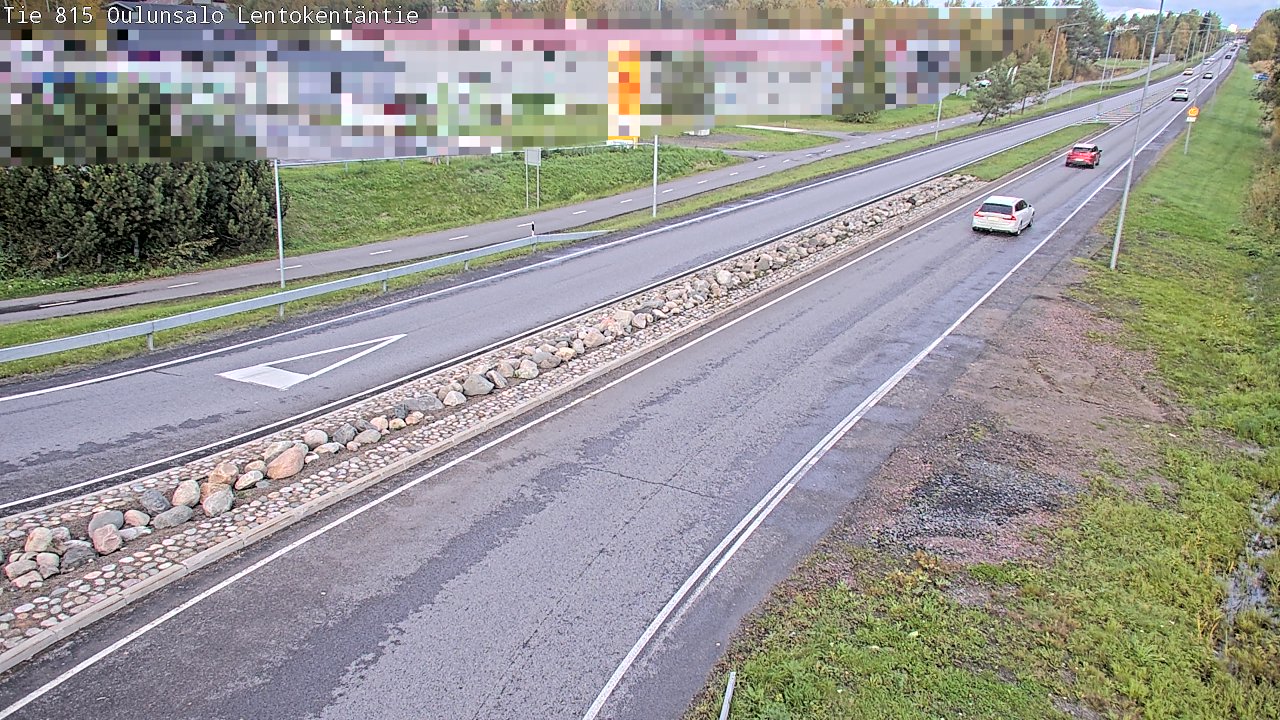 Weather Camera Image Road 816 Oulunsalo, Lentokentäntie, Oulu, Pohjois-Pohjanmaa