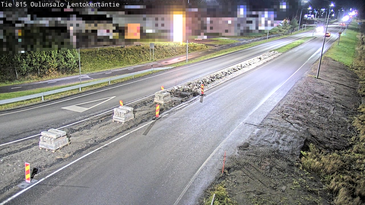 Kelikamerat Kuva Tie 816 Oulunsalo, Lentokentäntie, Oulu, Pohjois-Pohjanmaa