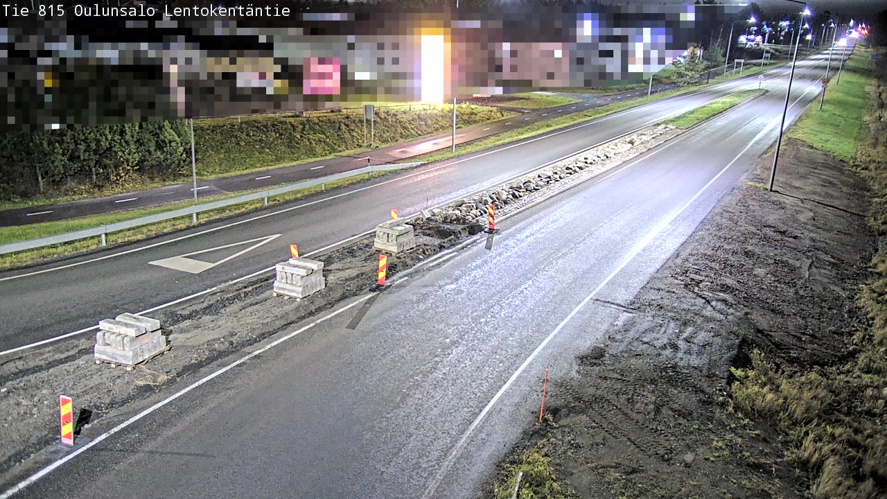 Kelikamerat Kuva Tie 816 Oulunsalo, Lentokentäntie, Oulu, Pohjois-Pohjanmaa