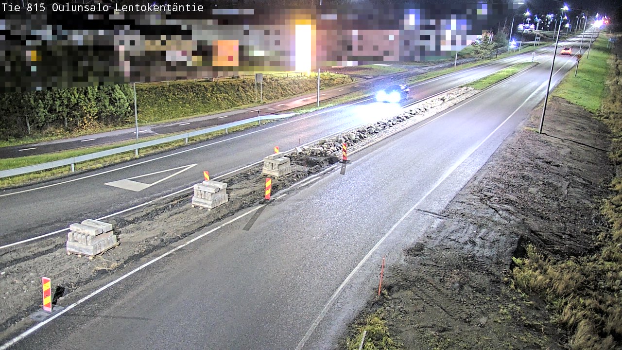 Kelikamerat Kuva Tie 816 Oulunsalo, Lentokentäntie, Oulu, Pohjois-Pohjanmaa
